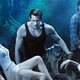 The cast of True Blood, HBO's 2008-2014 supernatural romance series, in a photoshopped promotional poster..